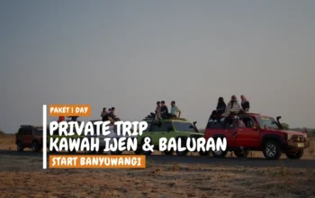 Private trip ijen baluran
